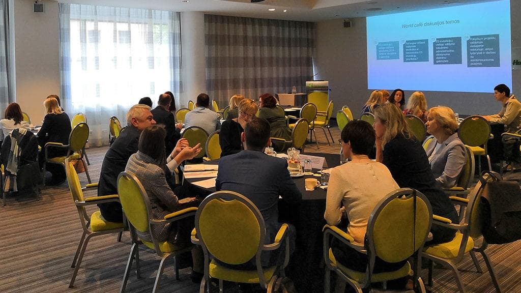 PPMI researchers present the results of Mid-term evaluation of ESF investments into Smart Public Governance in Lithuania
