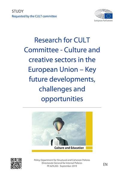 Culture and creative sectors in the European Union – Key future developments, challenges and opportunities