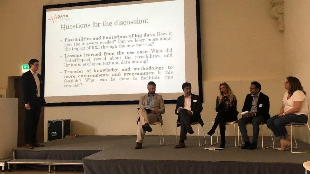 Workshop on the use of Big Data technologies for advanced research assessment