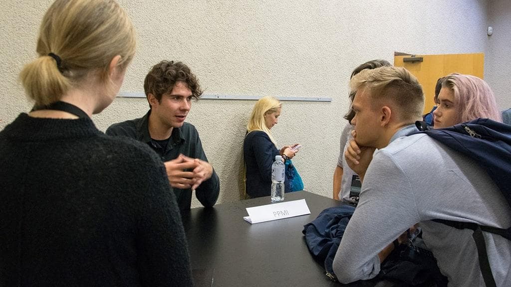 PPMI is presented to promising high school pupils, as part of our collaboration with “Prime Learning”